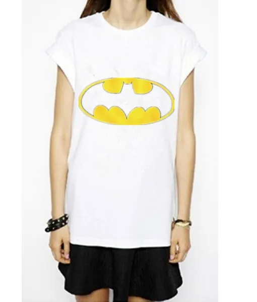 Ulične plus velikost Batman tiskanja smešne majice s kratkimi rokavi ženske obleke 2020 poletje Kratek rokav srčkan vrhovi modi harajuku osnovne tshirt
