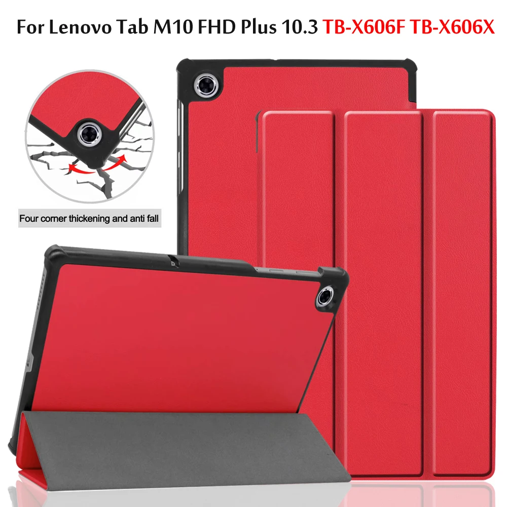 Ultra Slim Magnetni Zložljiva Flip Primeru Za Lenovo Zavihku M10 FHD Plus 10.3 TB-X606F/X606X 10.3