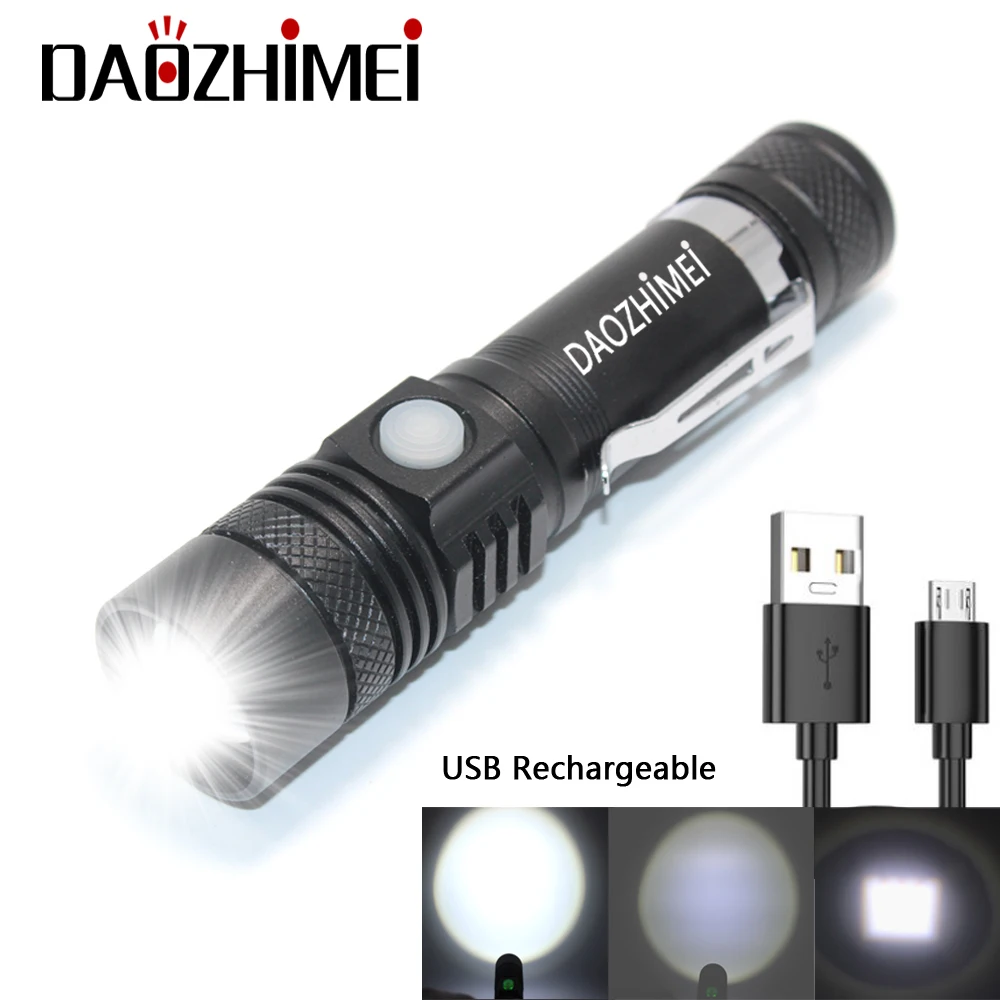 Ultra Svetla LED Svetilka Z XHP 50.2 /T6 LED svetilko kroglice Vodotesno Svetilko Zoomable razsvetljavo Multi-funkcijo USB za polnjenje