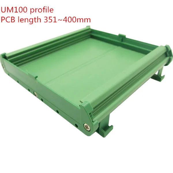 UM100 PCB dolžina: 351-400mm profil plošča vgradna znanja PCB ohišje PCB DIN Rail montaža adapter
