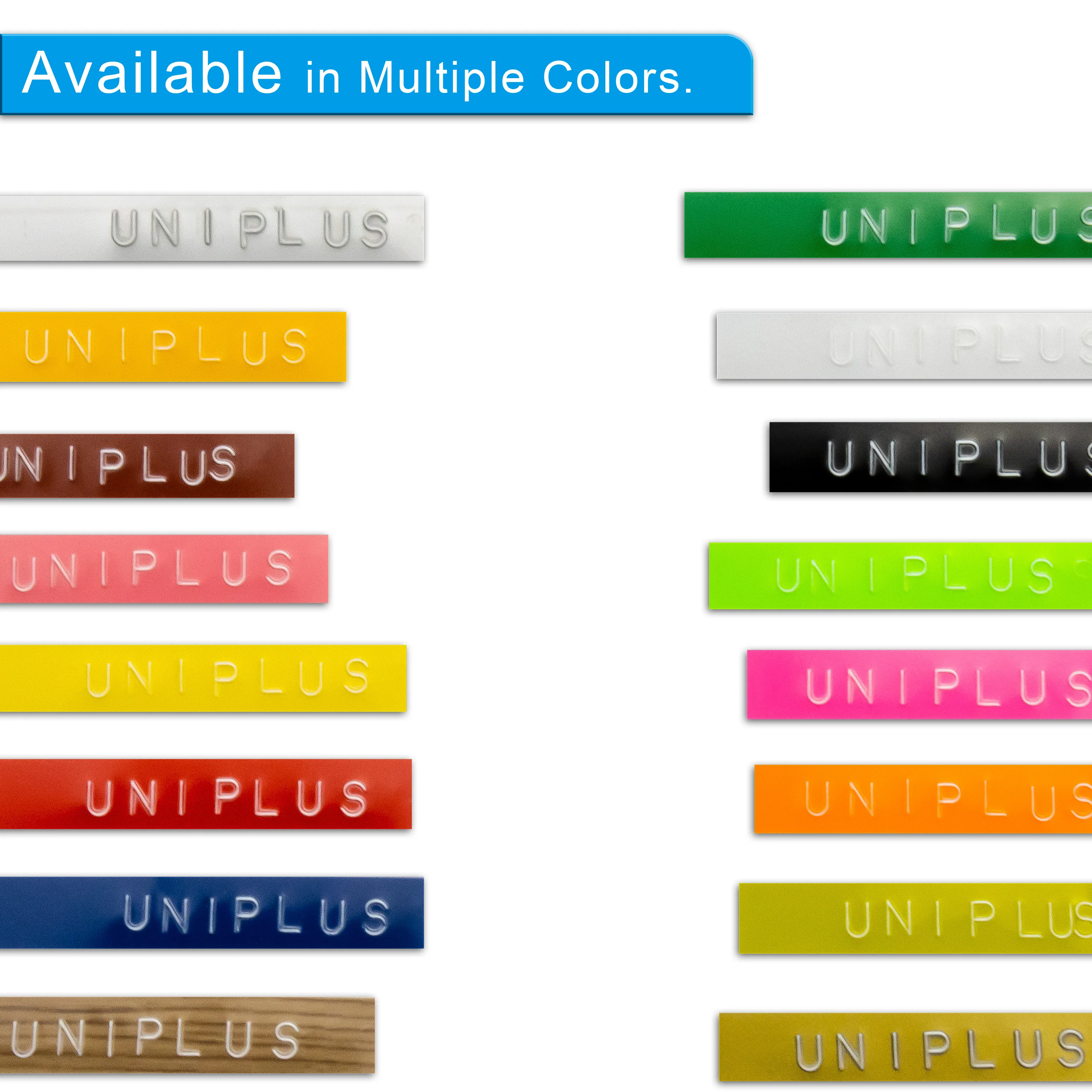 UniPlus Fluorescentne Barve Označevanje Trak Zamenjajte DYMO Reliefi Oznaka Zgradb 3D Učinek za Motex E-101 E101 pisalnim strojem, 9 mm Oznake