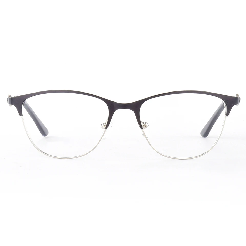 Unisex Spektakel Okvir Optičnih Očal Pol Rimless Eyeglass Okvir Moških sončna Očala pPolarized Recept Obravnavi Očala