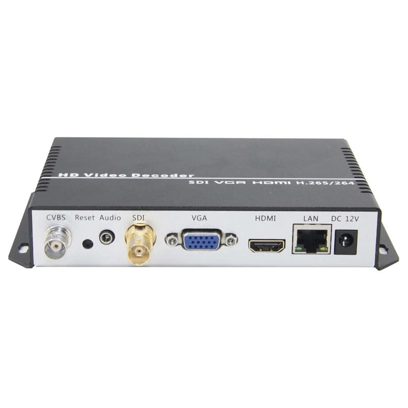 Unisheen 4K UHD RTSP RTMP SRT UDP IPC H. 265 H. 264 Video Dekoder Muti-Pregledovalnik SDI VGA HDMI Izhod Repleace Topbox PC Oddajnik