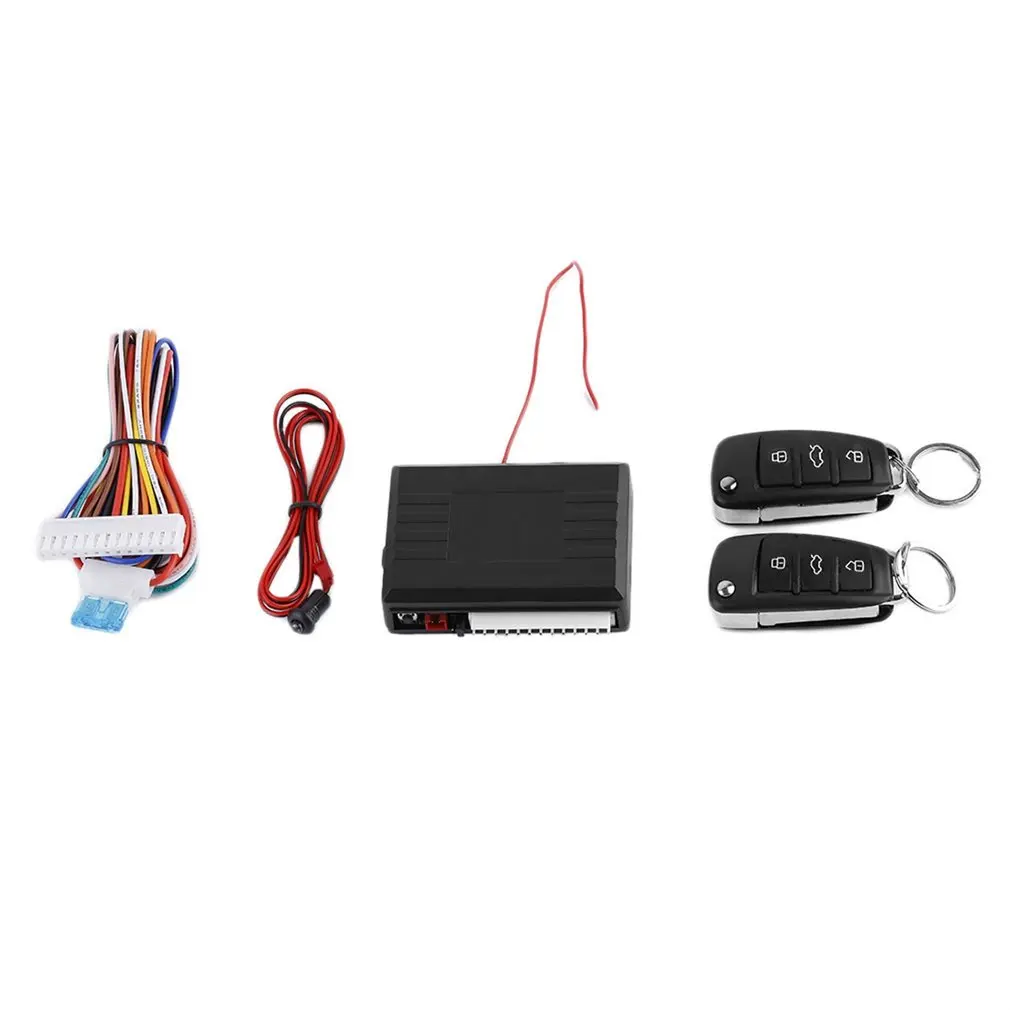 Univerzalni Avto Alarmni Sistem, Daljinski Upravljalnik Centralno Zaklepanje Vrat, Na Daljavo Brezžični Sistem Vnos Kit Car Auto Alarm