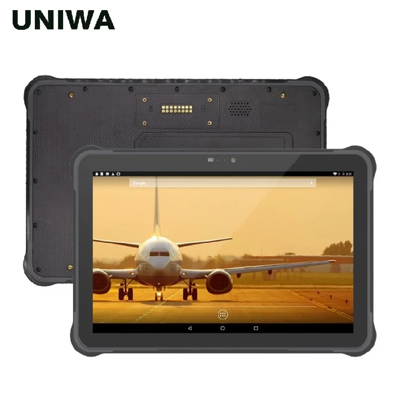 UNIWA T11 IP67 Nepremočljiva Mobilni Telefon Krepak Tablet Android 7.0 RJ45 Vrata Hot-swappable baterije 10.1 palčni NFC na Prostem Tablet PC