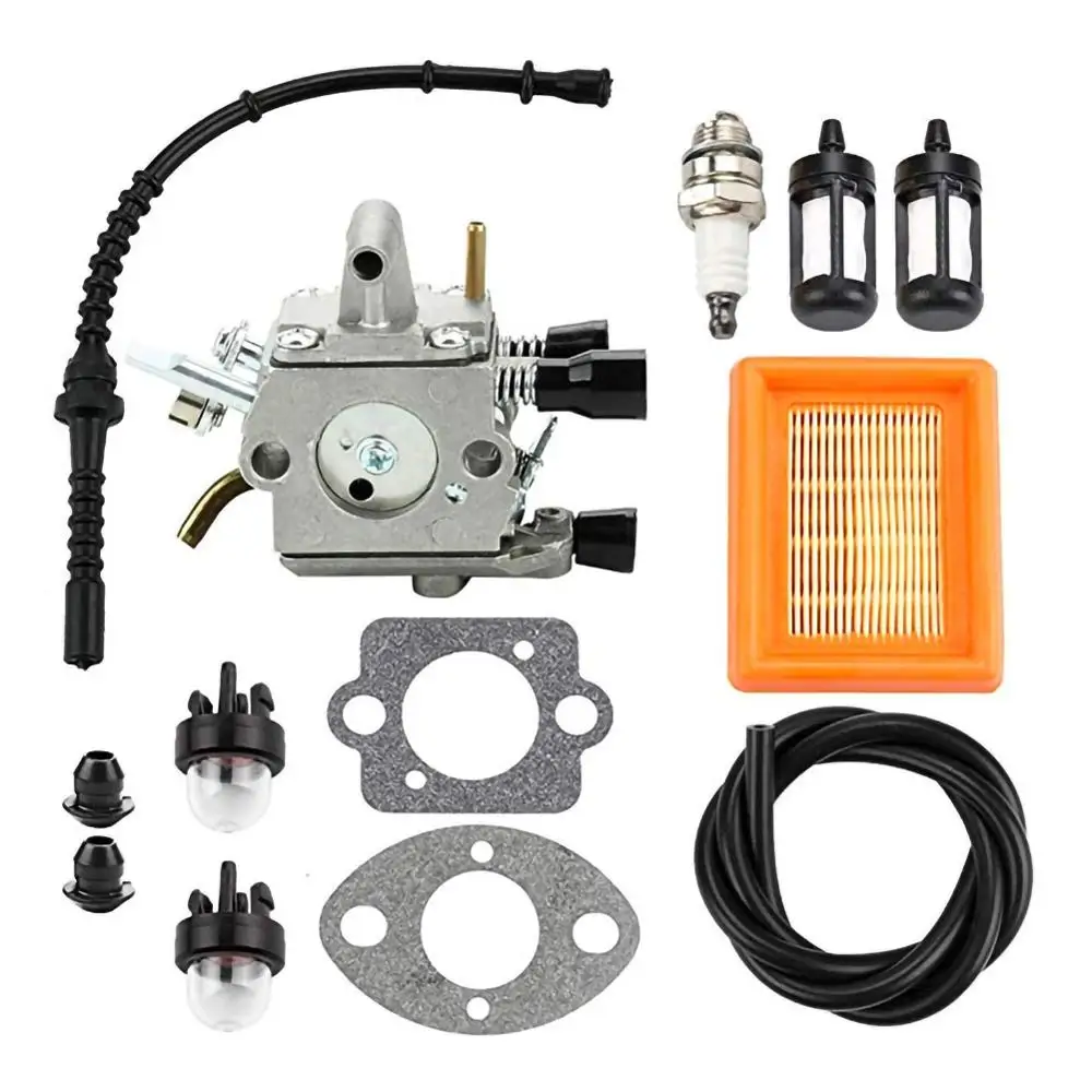 Uplinjač Zračni Filter sesalne naprave Žarnica Goriva Repower Kit primerni za Stihl FS120 FS200 FS250 FS300 FS350 FR350 FR450 Niz Brivnik