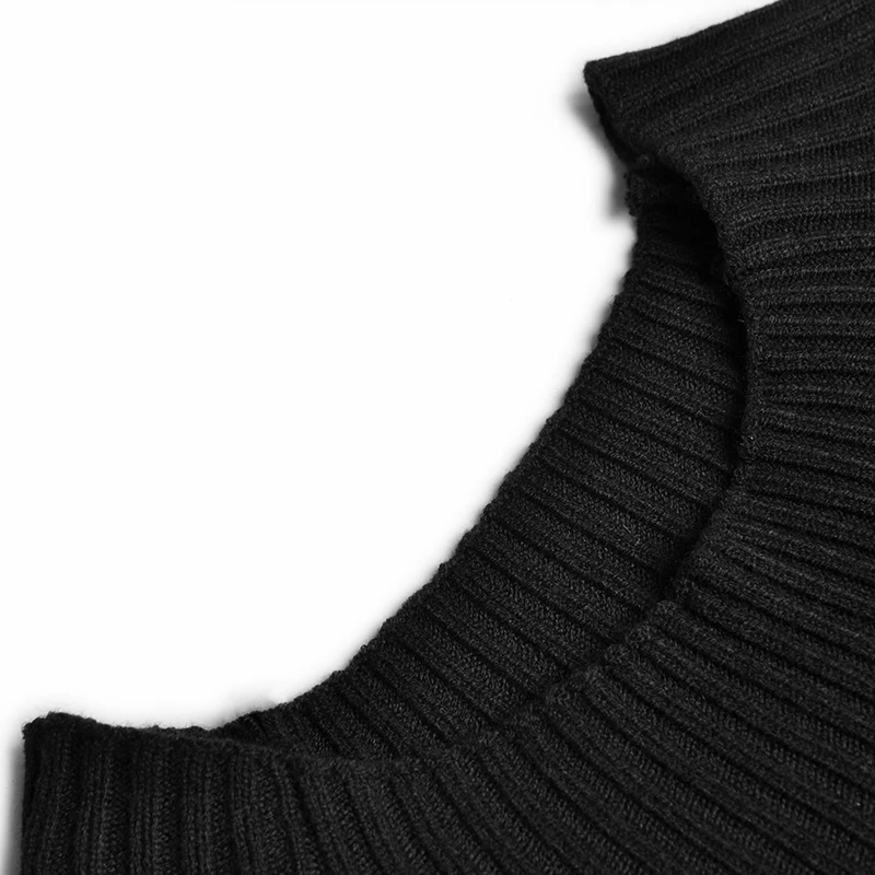 Urad videz Luksuzno obleko pulover ženske, pleteno obleko 2020 Oblikovalec vzletno-pristajalne steze Sashes pletenje Dolg rokav Mozaik Naguban Obleke