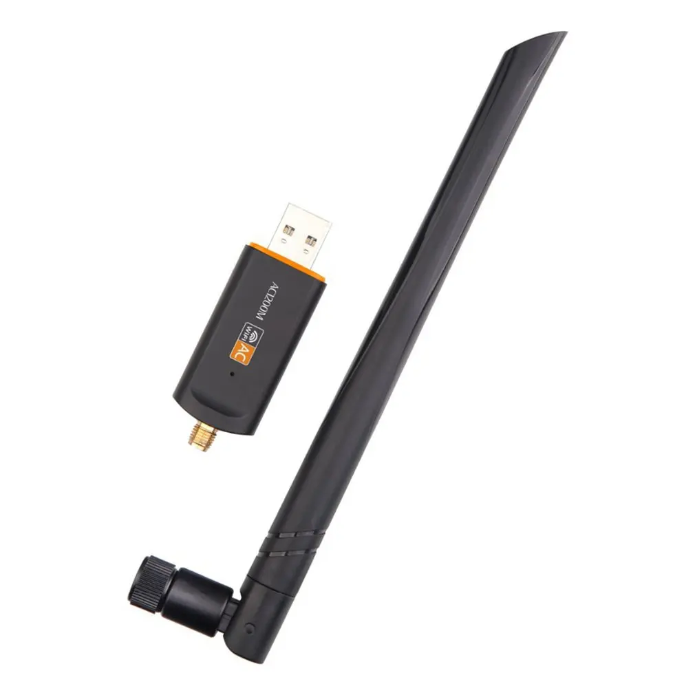 USB 3.0 1200Mbps Wifi Lan Ključ Adapter z Anteno Za Prenosnik 2.4 G 5G band RTL8812BU Wireless-AC Wlan Dual Band 802.11 ac