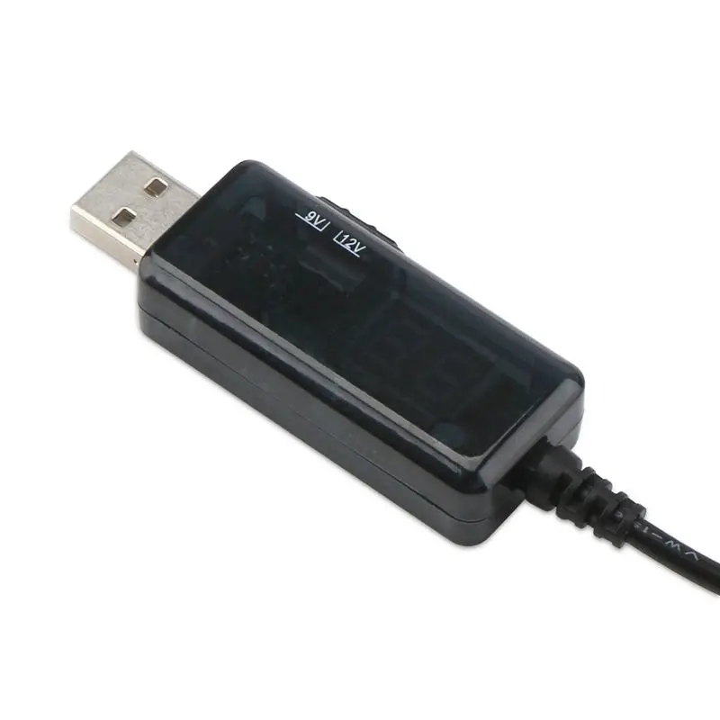 USB Boost Kabel 5V Korak do 9V 12V Nastavljiva Napetost Pretvornika 1A Step-up Voltni Napajalnik DC Napajanje Regulatorja z Preklopiti