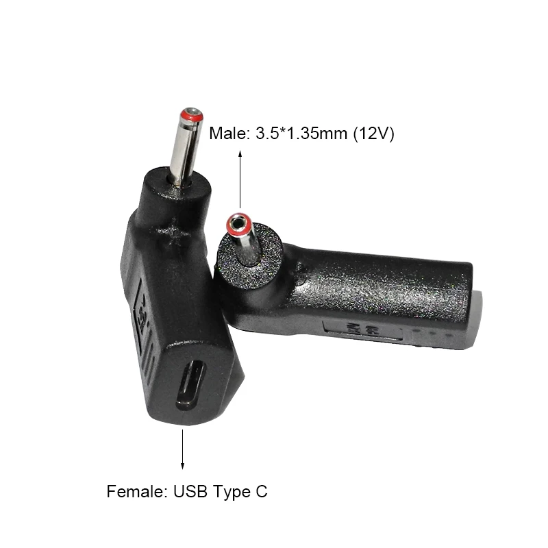 USB C do 3.5x1.35 mm Pretvornik 12V Dc Napajalnik Priključek za Skakalec EZbook 3 Pro Zunanji Trdi Disk, Ohišje Razširitveno Postajo