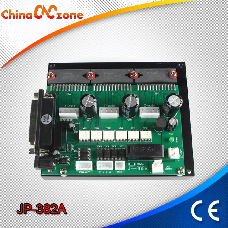 USB CNC 3 Osi Most Motornih JP-382A Krmilnika Pogona Odbor Koračnih Modul za Mini CNC 3040 Les CNC Stroja Proizvajalca Suppli