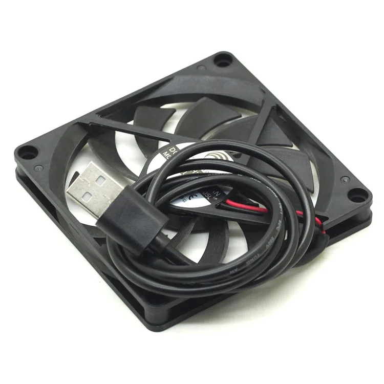 USB hladilni ventilator 80 mm Za Napajanje logike moči pla08010s05l 5V 0.15 A 8010 8 cm hladilni ventilator USB