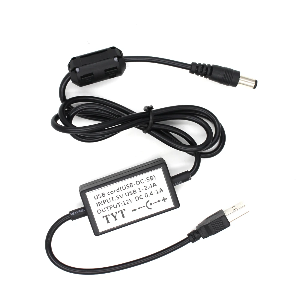 USB Kabel, Polnilec za TYT TH-UV8000D TH-UVF8 TC-3000 TC-2000 MD280 MD380 MD390 Radio