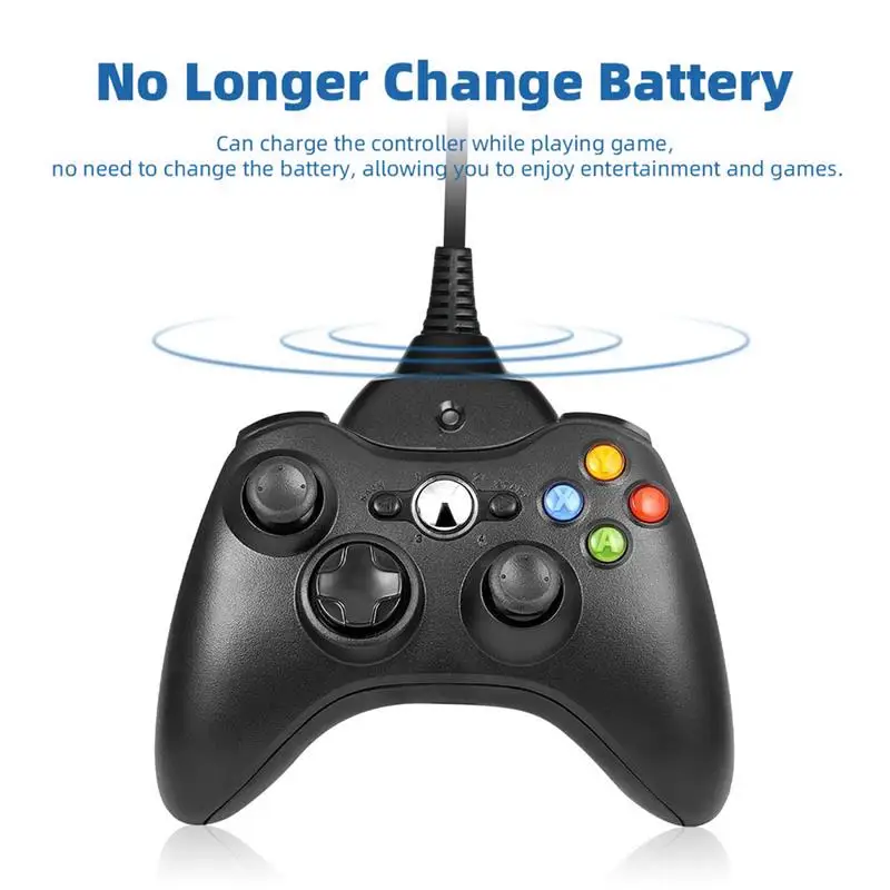 USB Kabel za Polnjenje Žičnih Zamenjava Polnilnik Brezžični Krmilnik za Igre Gamepad Palčko Kabel Polnilnika igra kabli za Xbox 360