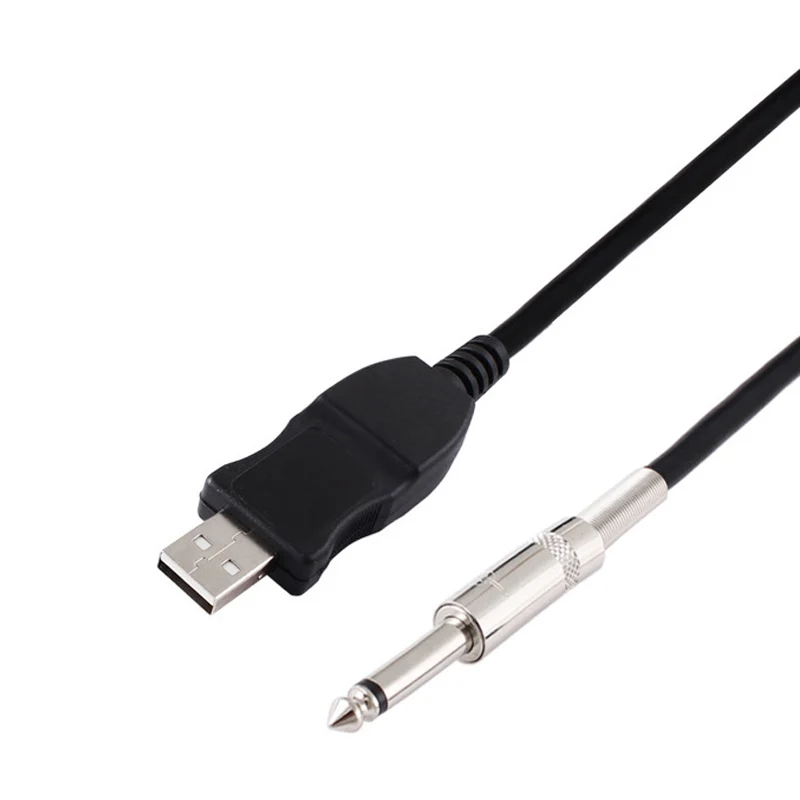 USB Kitare Kabel 3 Merilnik Električne Kitare Kabel usb Kitaro Diktafon 10 FT USB na 1/4 palca Kitare Kabel Plug And Play Jam Zapis O