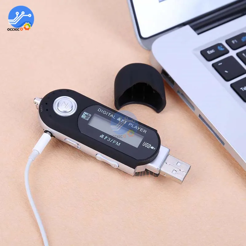 USB MP3 Predvajalnik Digitalni LCD Zaslon Podporo 32GB TF Kartice FM Radio, Glasba, HI-fi Predvajalnik Reproductor Lecteur MP3 Naključno Barvo