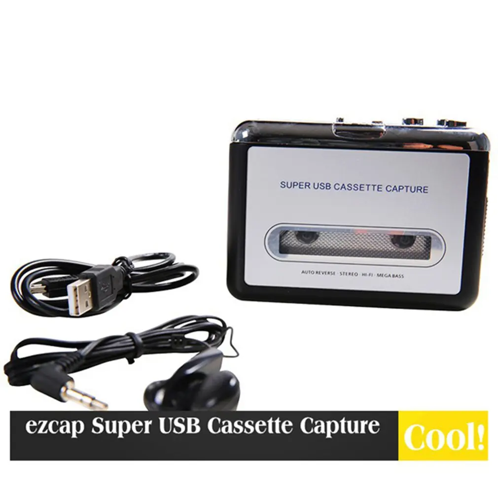 USB Tape Kasetni Predvajalnik Trak Converter za MP3 Posneti Zvok Predvajalnik Glasbe Exquisitely Namenjen Trajno Krasen