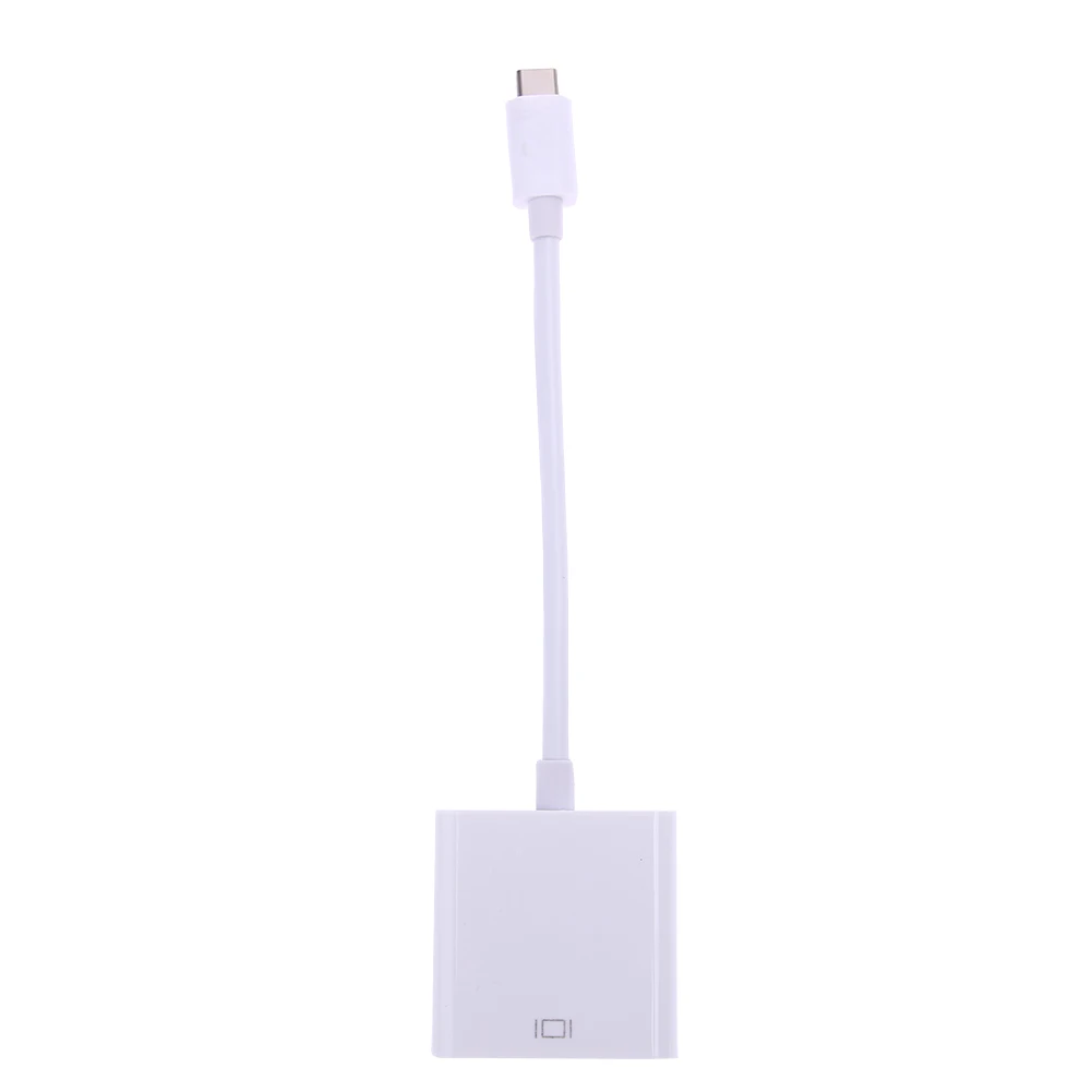 USB-Tip C C USB 3.1 Moški DVI 1080P Prenosni Podaljša Napajalnik Priključek za Kabel Pretvornik za Laptop Mobilni Telefon