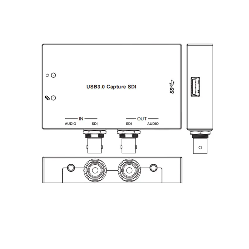 USB3.0 3G/HD/SD-SDI, da USB ZAJEM VIDEO Kartice FPGA Ključ Igre Pretakanje Živo Oddajanje 1080P OBS/vMix/Wirecast/Xsplit
