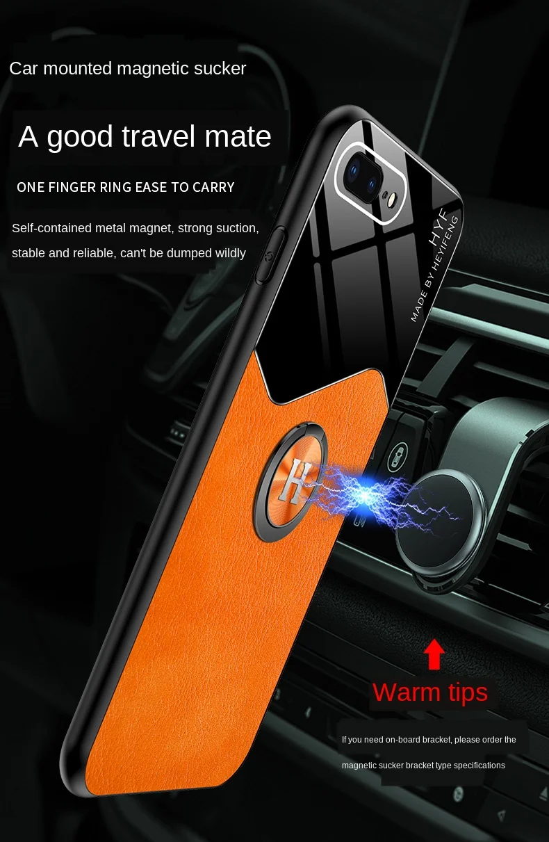 Usnje Magnet Obroč Imetnik Primeru Telefon za Samsung S20 Plus Ultra A51 A71(5G) opomba 20 Kaljeno Steklo Zaščitni Pokrov, Avto Nosilec