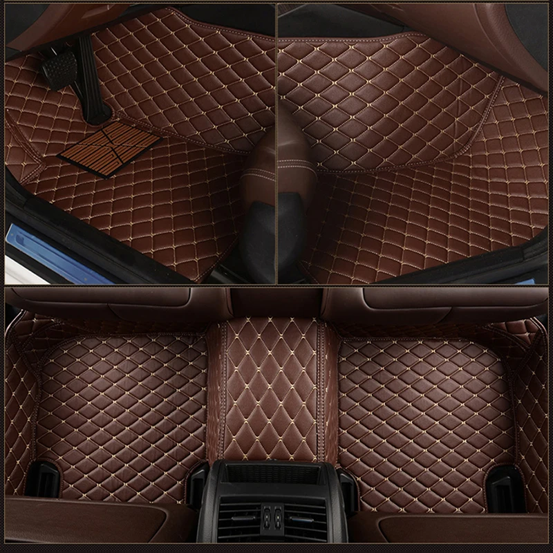 Usnje po Meri avtomobila talna obloga za VW Tiguan TOUAREG Touran Atlas GOL Caravelle Sharan variant preprogo avto dodatki