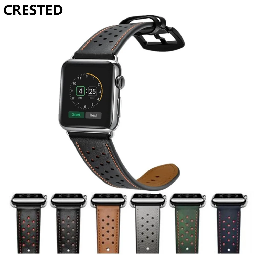 Usnjeni trak Za Apple Watch Band 44 mm/40 mm 42mm/38 mm iwatch correa zapestnica watchband pasu apple gledati serije 4 3 5 jv 6