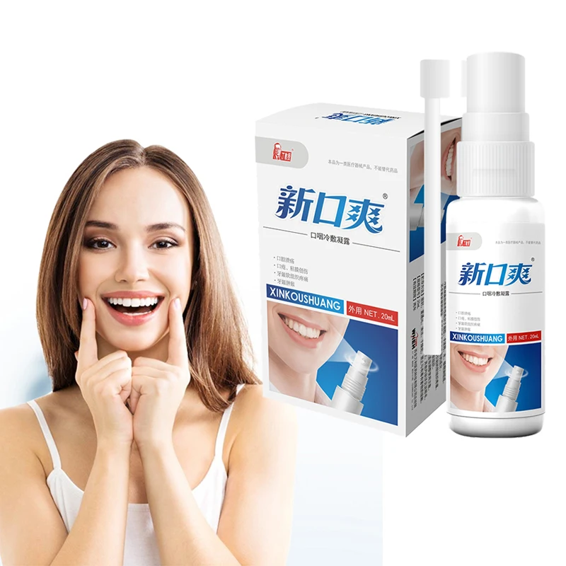Usta Freshener Spray Kitajski zeliščni medicini Ustni Spray za Čiščenje Usta Za Osvežitev Dih Za Razjede Pharyngitis Zdravstvenega Varstva