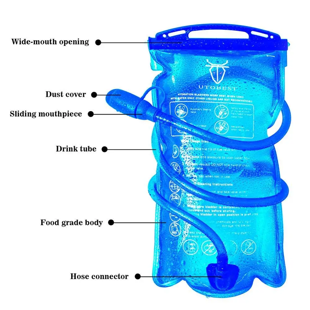 UTO Rezervoar Vode za Hidracijo Nahrbtnik Športni Poti Hidratacija Mehurja Puščanje Dokazilo Vode mehurja hydration pack za Hikin