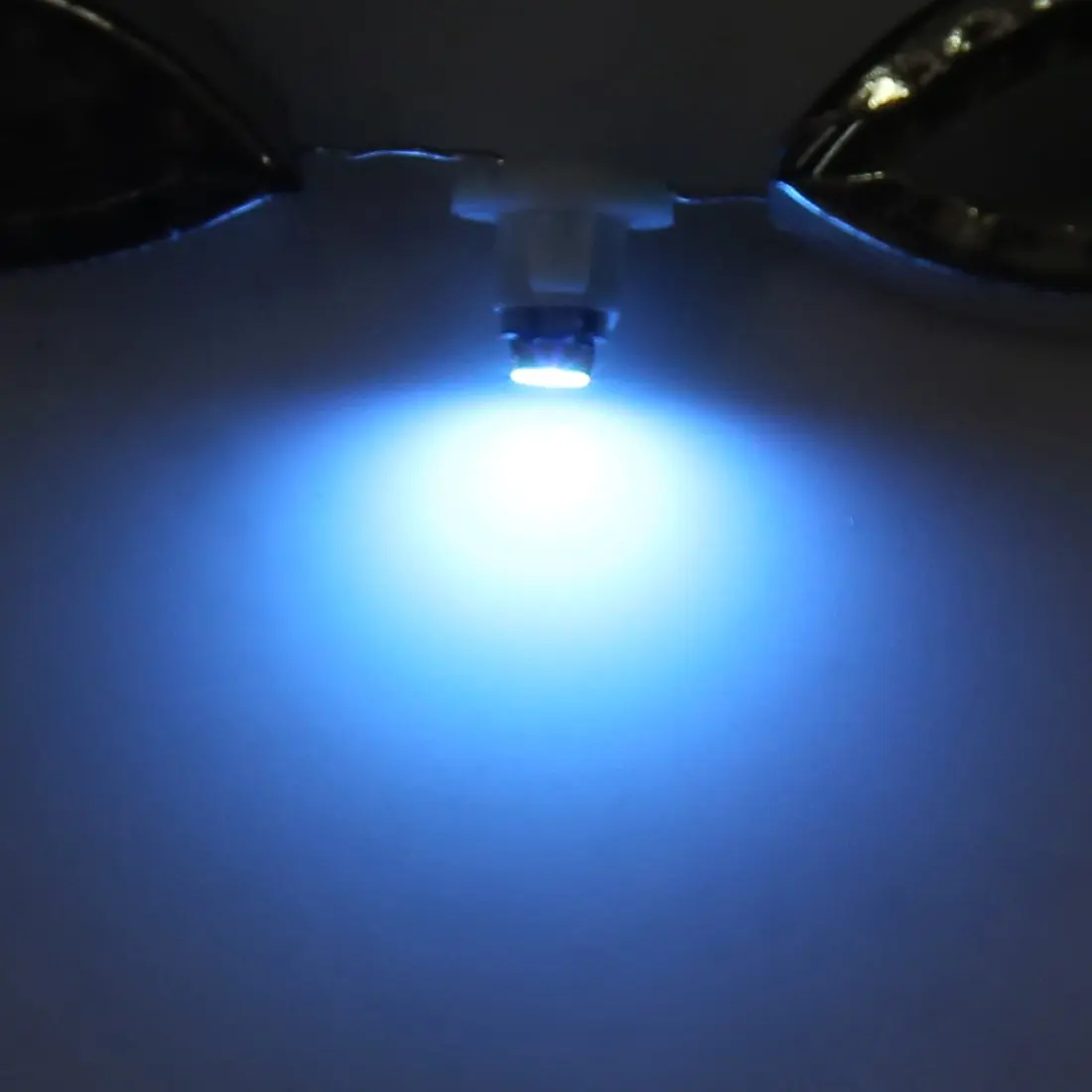 Uxcell 8Pcs Ice Blue 3020 Avto T3 LED nadzorni Plošči Instrument Svetlobe Sijalka Notranjost