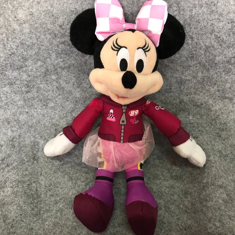 V ROKI Nove Klasične Risanke ~Roadster Tekmovalce Mickey/Minnie/daisy miško ~9 inch Polnjene Živali plišastih igrač