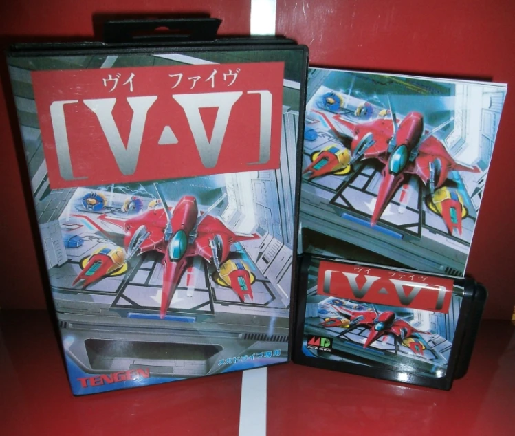V-V ali ZMELJEMO Stormer VV Japonska Pokrov s škatle in navodilih Za uporabo, ki Sega Megadrive Genesis Video Igra Konzola 16 bit MD kartico