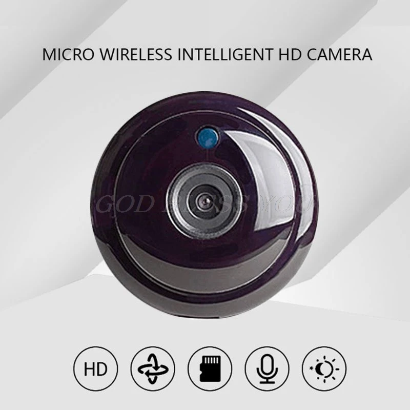 V380 Wifi 1080P Kamera Brezžična CCTV Ir Nočno opazovanje Gibanja Detectection 1.44 mm 3D 360-Stopinjski CS Fisheys Objektiv Ne Slepi