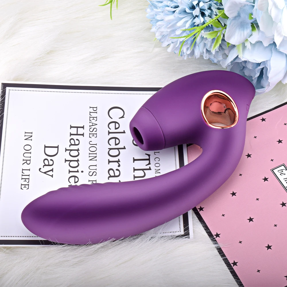 Vagina Sesanju Vibrator Sex Igrače Za Ženske Dvojne Vibracije 10 Hitrost Spodbujanje G Spot Vagine, Klitoris Za Žensko Mastrubation