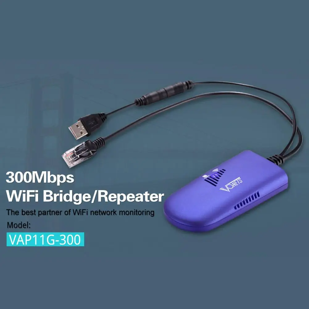 VAP11G-300 RJ45 wifi vmesnik wifi ojačevalec WIFI Most/Brezžični Most Za PC Kamero, TV, wifi adapter