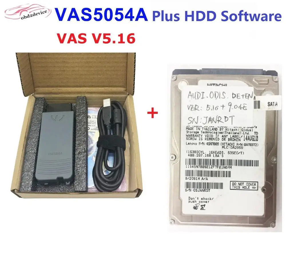 VAS5054A odis posodobitev V5.26 namestiti na trdi disk dodati programske opreme za ho-da/Toy-ta Diagnostično Orodje, vas5054 Skener za Au-di za V W