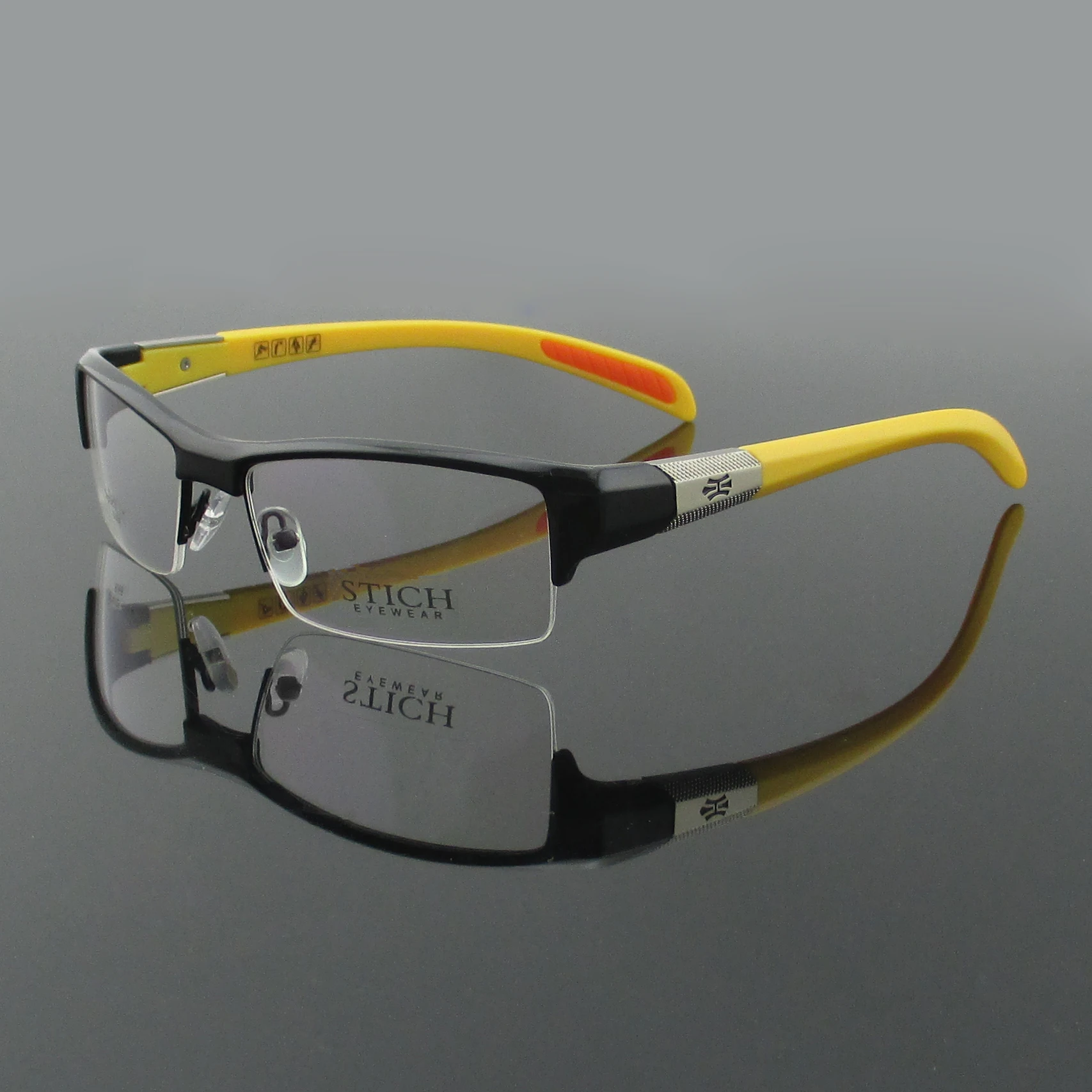 Vazrobe Športnih Očal Okvir Moških TR90 Očala Očala na Recept, Ultra Lahka, Moda Eyeglass Ne Preskočite Očala