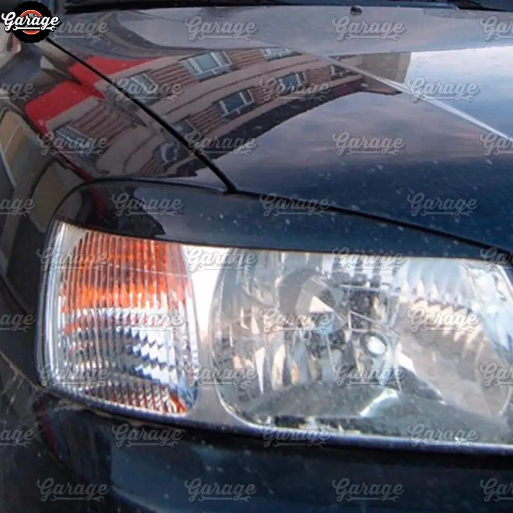 Veke na žarometi za Hyundai Accent 2006-2010 ABS plastike blazine cilia obrvi zajema trim dodatki avto styling tuning