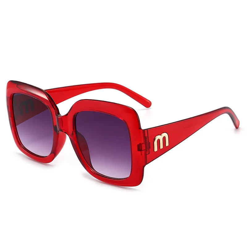 Velik kvadrat sončna očala ženske moški 2020 uv400 visoko kakovost blagovne znamke oblikovalec prevelik odtenkih za ženske, retro oculos de sol feminino