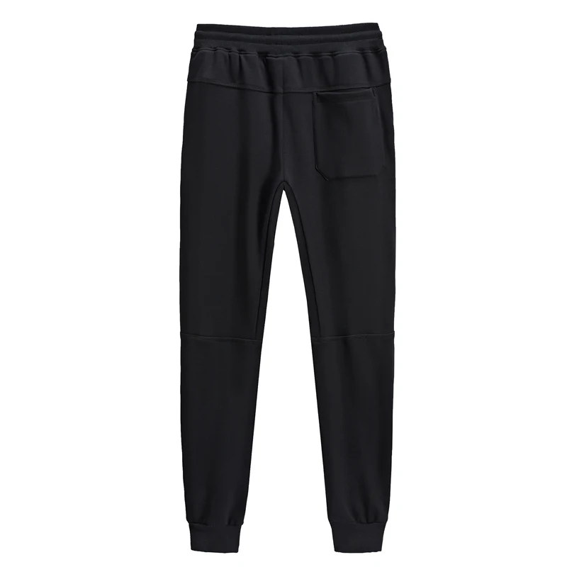 Velika velikost spomladi in jeseni black sweatpants plus velikost moških plus žamet oblazinjeni hlač zunaj nositi preveliko 9XL 8XL