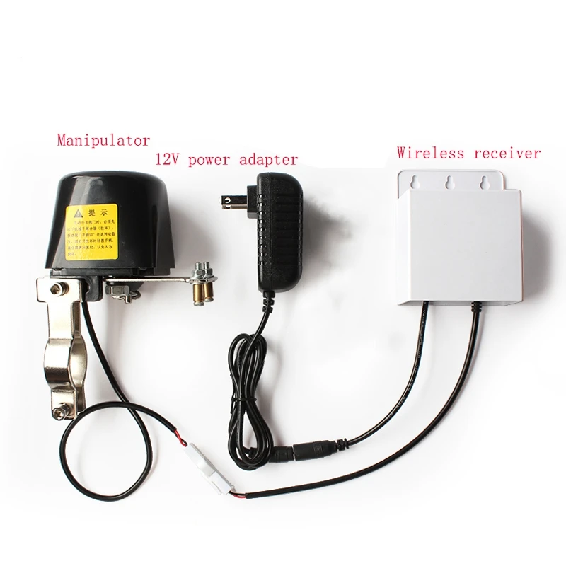 Ventil Za Preklop Vode, Plina, Alarm Robot Samodejno Električno Stikalo Za Daljinski Nadzor Ventil Preklopite Dc12