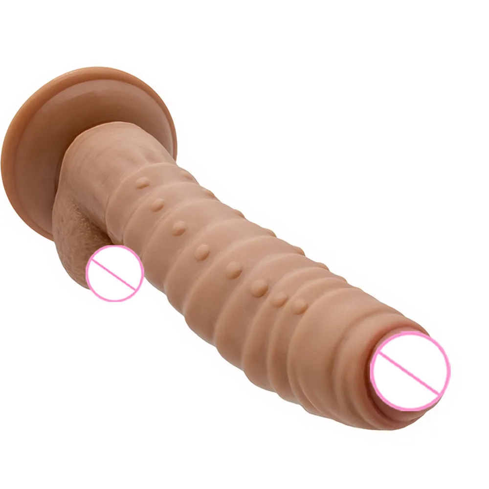 VETIRY G-spot Vibrator Simulacije Penis Kristalno Pregleden Velik Penis Ne Vibrator Penis Bedak Analni Igrače Za Žensko Seks Igrače