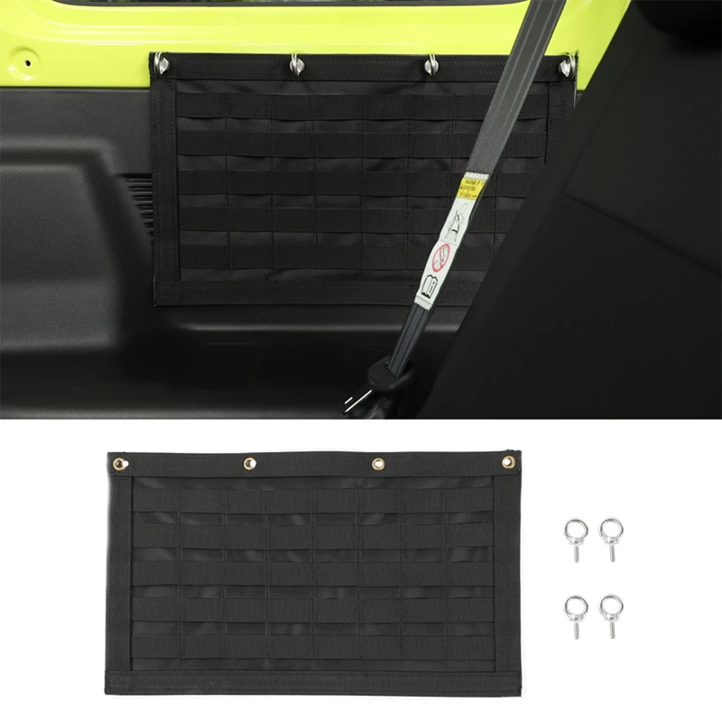 Večfunkcijska vrata prtljažnika Avtomobila Vrečko za Shranjevanje Rep Vrata Organizator za Suzuki Jimny 2019 2020
