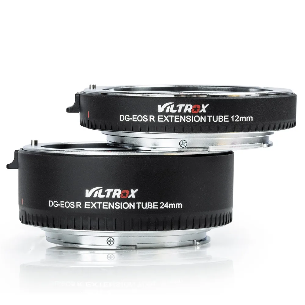 Viltrox GD-EOS R Auto Focus Makro Razširitev Cev Objektiva Adapter, 12 mm+24 mm Full frame za Canon EOS R objektiv EOS R EOS NS fotoaparat