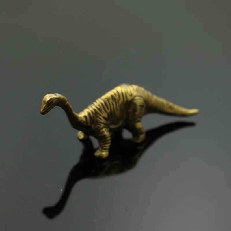 Vintage Baker Jurassic Dinozaver Namizje Majhnimi Okraski Medenina Tanystropheus Miniature Figurice Dolgim Vratom Zmaji Odlikovanja