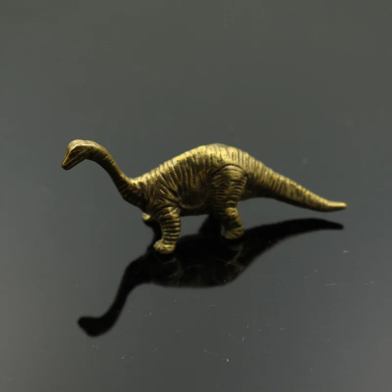 Vintage Baker Jurassic Dinozaver Namizje Majhnimi Okraski Medenina Tanystropheus Miniature Figurice Dolgim Vratom Zmaji Odlikovanja