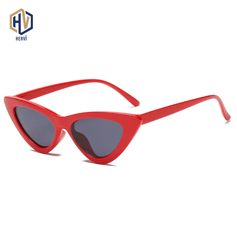 Vintage Mačka Oči, sončna Očala, Unisex Trikotnik Majhen Okvir sončna Očala blagovne Znamke Oblikovalca Modela Očal UV400 очки