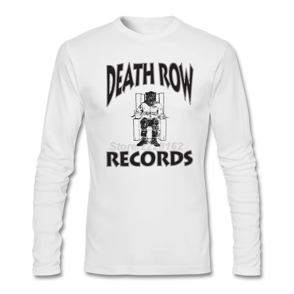 Vintage Stil Death Row Records Majice Art Mens Rock Band Kostume Kratke Moške Nove majice Evidence Podjetje Bombaža Bombaž