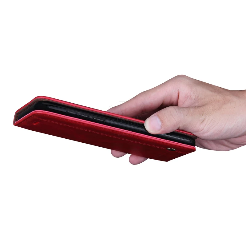 Vintage Usnja Flip Pokrov Za Xiaomi Redmi Opomba 9 Pro / 9 Pro Max Denarnice Primeru Sim Stojalo Magnet Knjigo Kritje Luksuzni Priložnostne Fundas
