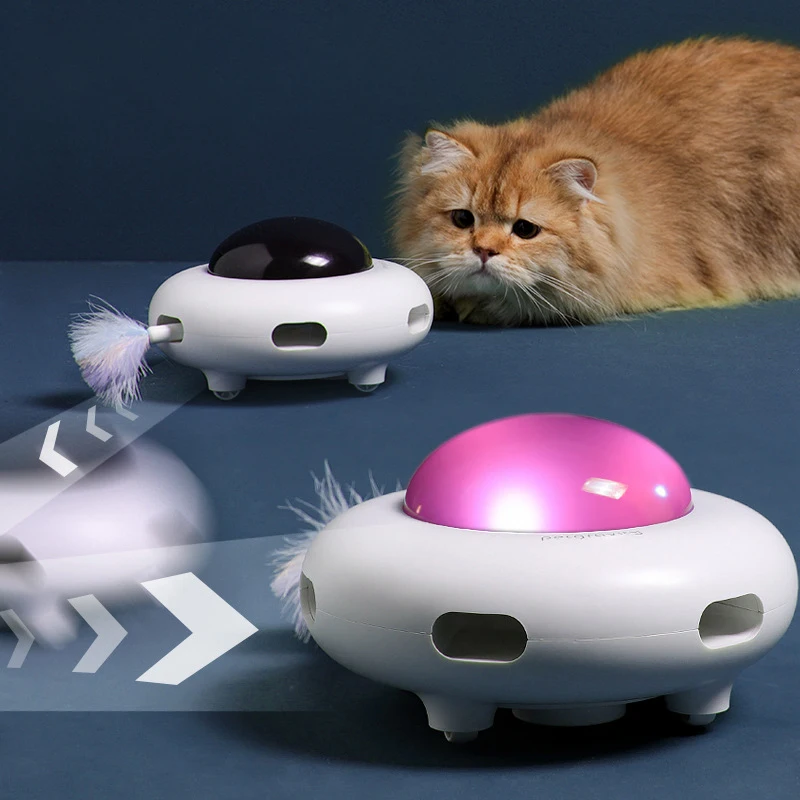 VIP Pet elektronske igrače mačke robot interaktivnega smart smešno izdelkov mucek, dodatki za igre Igrajo struktura za mačke igrače spin