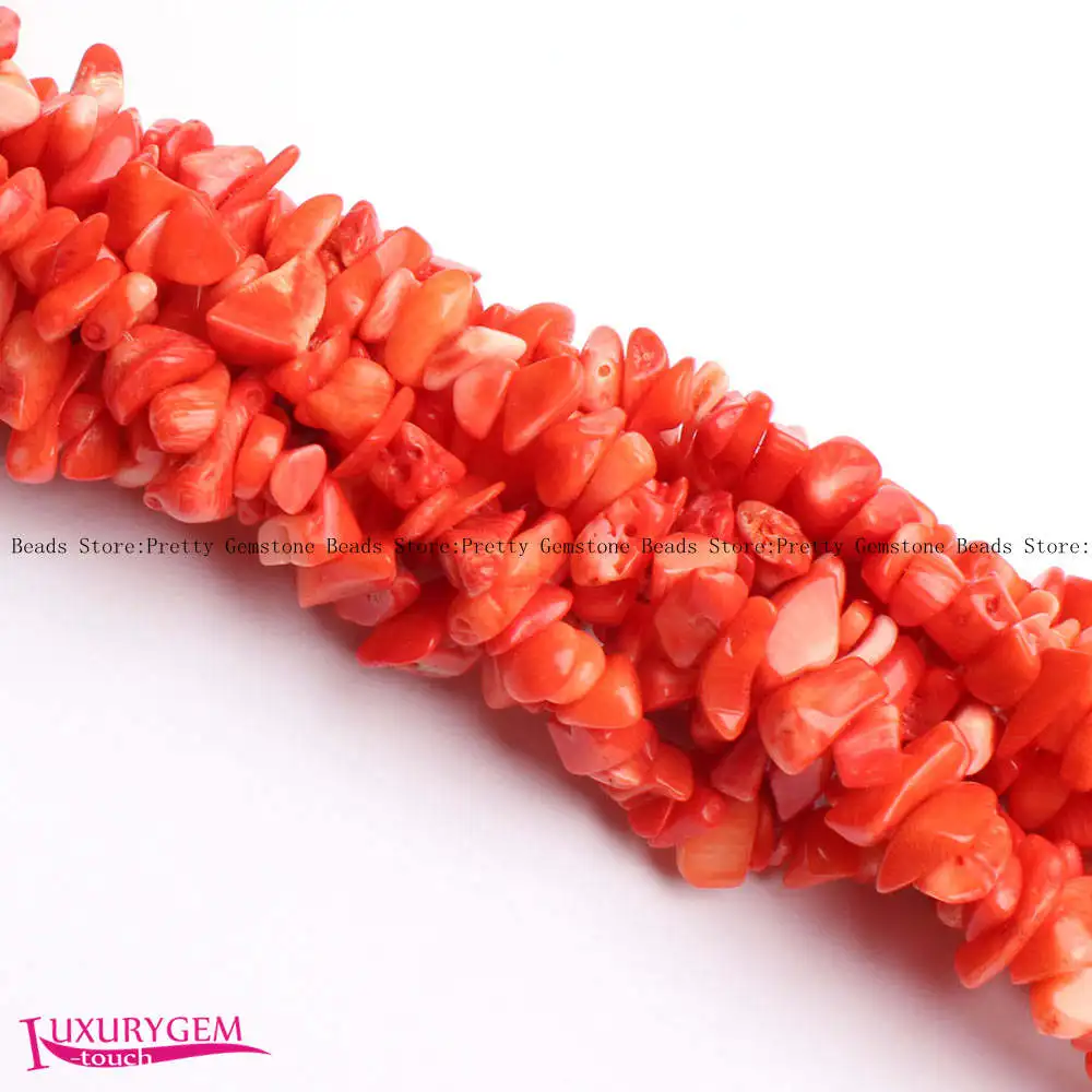 Visoka Kakovost 10-14 mm Oranžna Barva Naravnih Koralnih Kamna, Gramoza Čip Ohlapno Obliko Kroglice Sklop 16